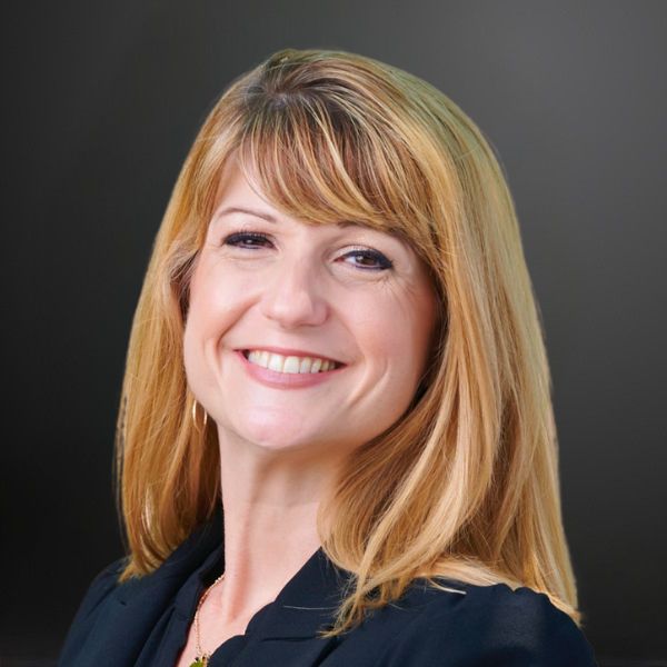 Smiling woman with long blonde hair. Smiling woman with long blonde hair.