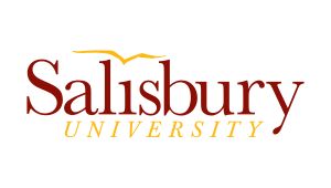 Salisbury University logo with stylized text.