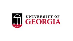 University of Georgia logo with arch symbol.